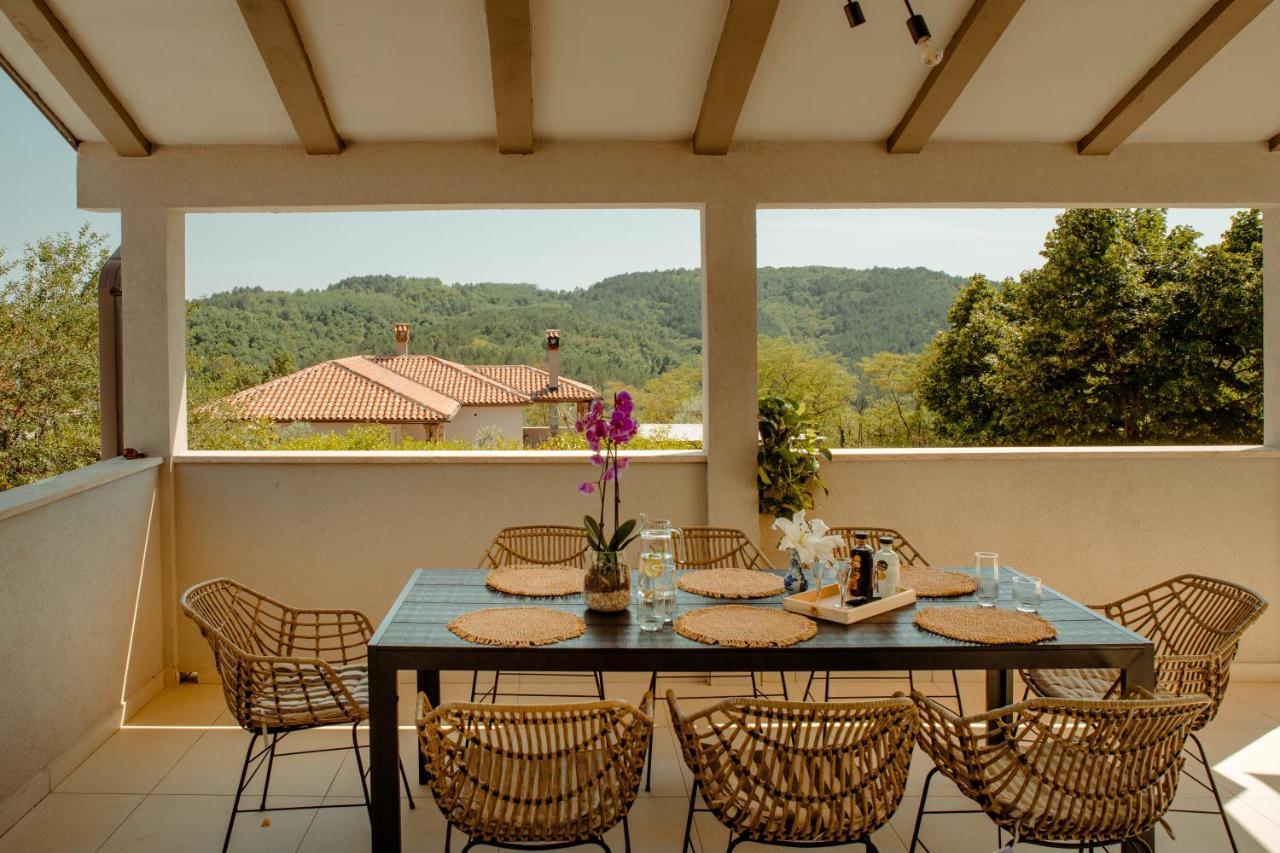 Casa Cavi Istria Villa Oprtalj ภายนอก รูปภาพ